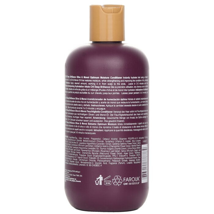 CHI Deep Brilliance Olive &amp; Monoi Optimale Feuchtigkeitsspülung 355ml/12oz