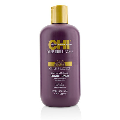 CHI Deep Brilliance Olive &amp; Monoi Optimale Feuchtigkeitsspülung 355ml/12oz