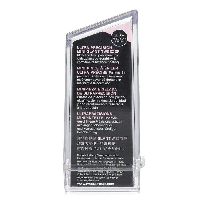 Tweezerman Mini-Schrägpinzette, ultrapräzise (zinnbeschichtet) (Studio-Kollektion)
