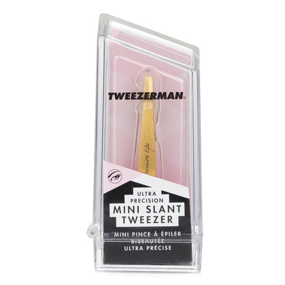 Tweezerman Mini-Schrägpinzette, ultrapräzise (zinnbeschichtet) (Studio-Kollektion)