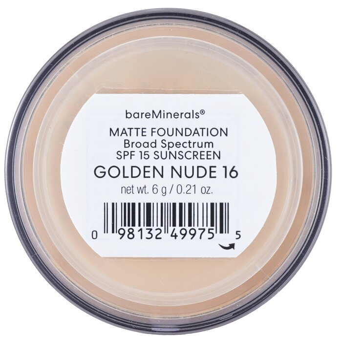 BareMinerals Matte Foundation Broad Spectrum SPF15 - Golden Nude 6 g/0,21 oz