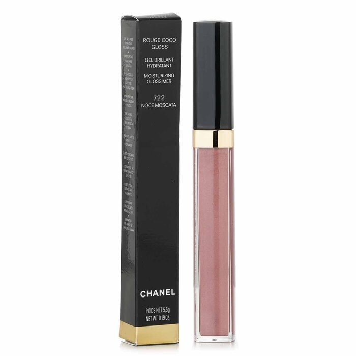 Chanel Rouge Coco Gloss Feuchtigkeitsspendender Glossimer - Nr. 722 Noce Moscata 5,5 g/0,19 oz