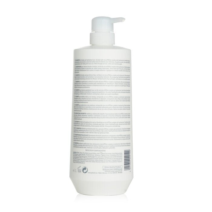 Goldwell Dual Senses Blondes &amp; Highlights Anti-Yellow Shampoo (Leuchtkraft für blondes Haar) 1000ml/33.8oz