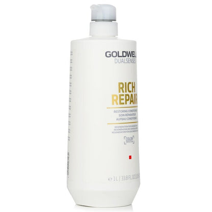 Goldwell Dual Senses Rich Repair Restoring Conditioner (Regeneration für strapaziertes Haar) 1000ml/33.8oz