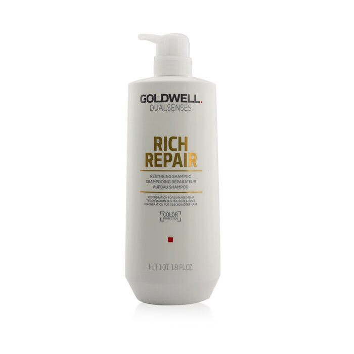 Goldwell Dual Senses Rich Repair Restoring Shampoo (Regeneration für strapaziertes Haar) 1000ml/33.8oz