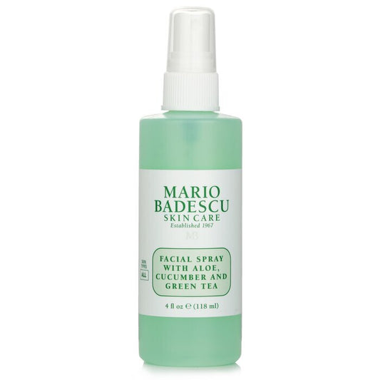 Mario Badescu Gesichtsspray mit Aloe, Gurke und grünem Tee – für alle Hauttypen, 118 ml/4 oz