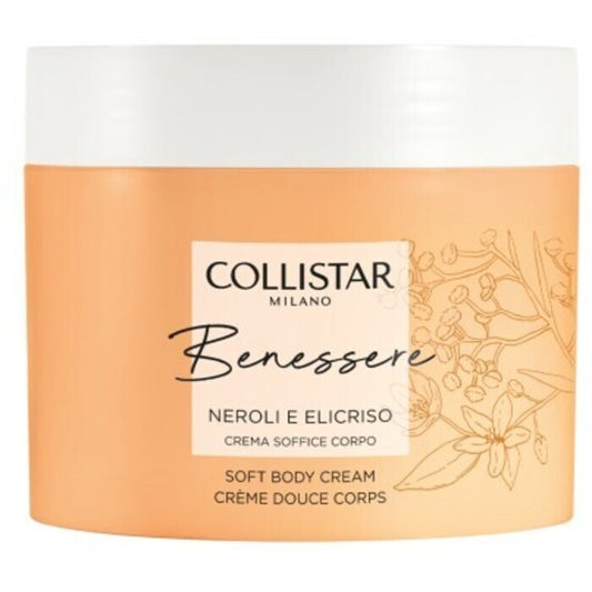 Collistar Benessere Neroli And Helichrysum Soft Body Cream 200ml