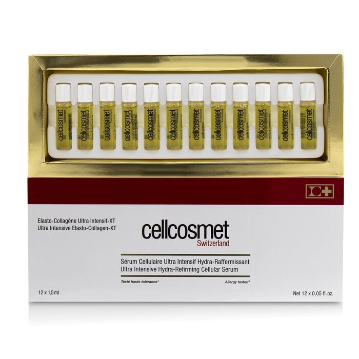 Cellcosmet Ultra Intensive Elasto-Collagen-XT (Ultra Intensive Hydra-Refirming Cellular Serum) 12x 1,5ml