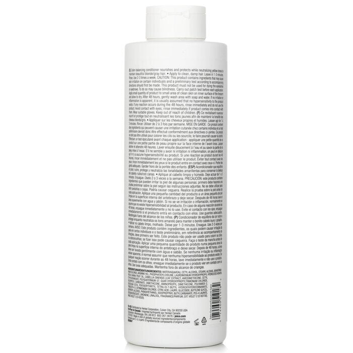 Joico Color Balance Purple Conditioner (Beseitigt messingfarbene/gelbe Töne auf blondem/grauem Haar) 1000 ml