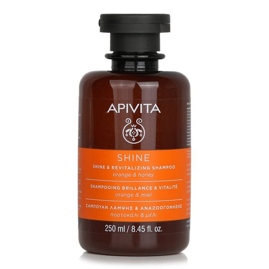 Apivita Glanz- und Revitalisierendes Shampoo mit Orange und Honig, 250 ml