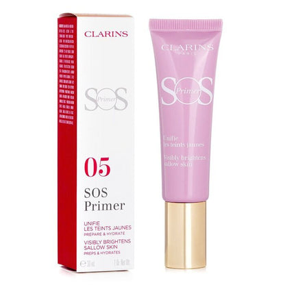 Clarins SOS Primer – Nr. 05 Lavendel (hellt fahle Haut sichtbar auf) 30 ml/1 oz