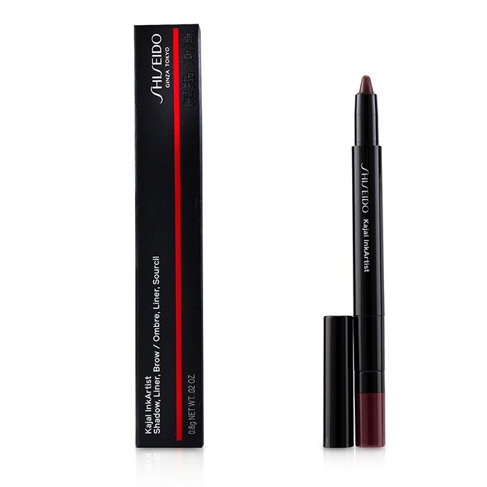 Shiseido Kajal InkArtist (Schatten, Liner, Brauen) – Nr. 04 Azuki Red (Karminrot) 0,8 g/0,02 oz