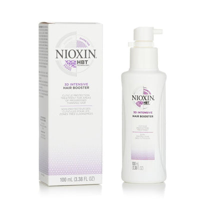 Nioxin 3D Intensive Hair Booster (Cuticle Protection Treatment For Areas Of Progressed Thinning Hair) 100ml/3.38oz