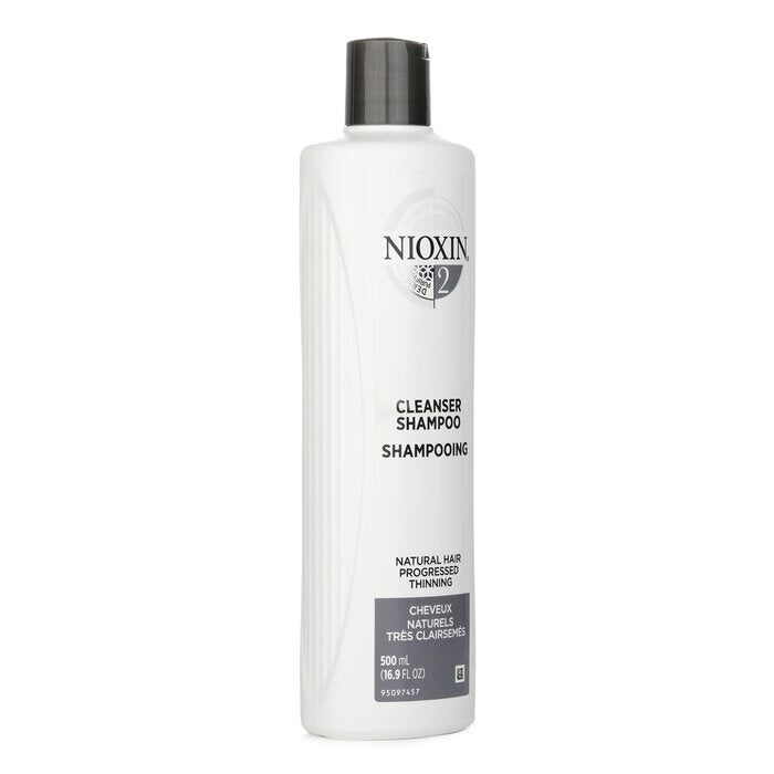 Nioxin Derma Purifying System 2 Reinigungsshampoo (natürliches Haar, fortschreitender Haarausfall) 500 ml