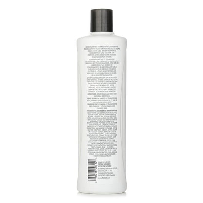 Nioxin Derma Purifying System 2 Reinigungsshampoo (natürliches Haar, fortschreitender Haarausfall) 500 ml