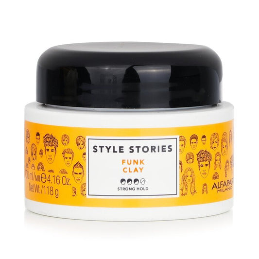 AlfaParf Style Stories Funk Clay (starker Halt) 100ml/4.16oz