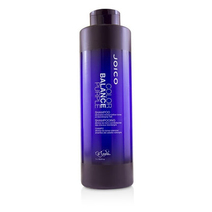 Joico Color Balance Purple Shampoo (Beseitigt messingfarbene/gelbe Töne auf blondem/grauem Haar) 1000 ml