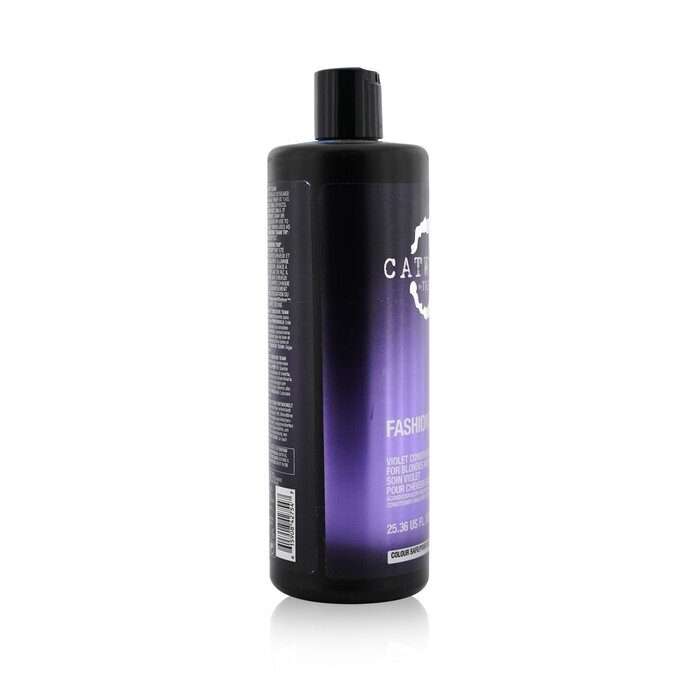 Tigi Catwalk Fashionista Violet Conditioner – Für Blondinen und Highlights (Kappe) 750ml/25.36oz