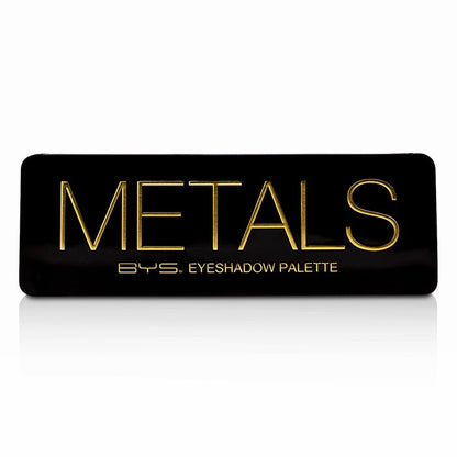 BYS Lidschatten-Palette (12x Lidschatten, 2x Applikator) - Metals 12g/0.42oz