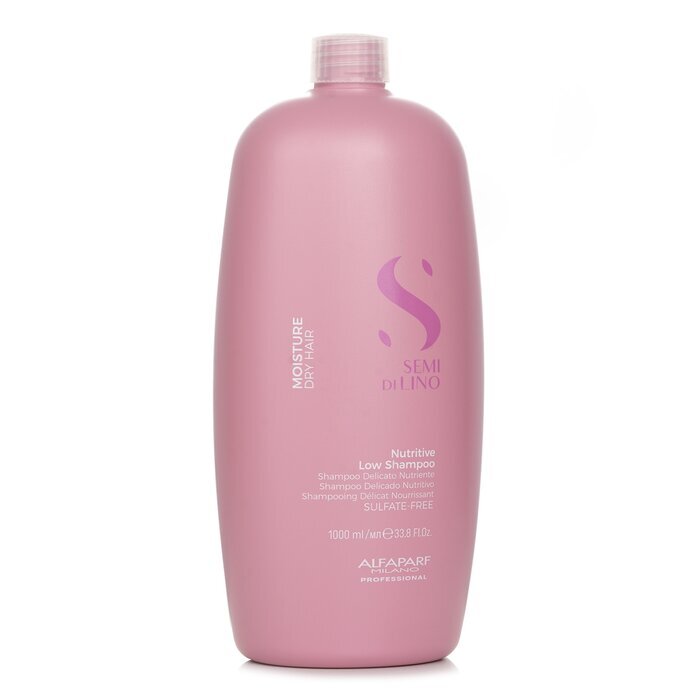 AlfaParf Semi Di Lino Moisture Nutritive Low Shampoo (trockenes Haar) 1000ml/33.8oz