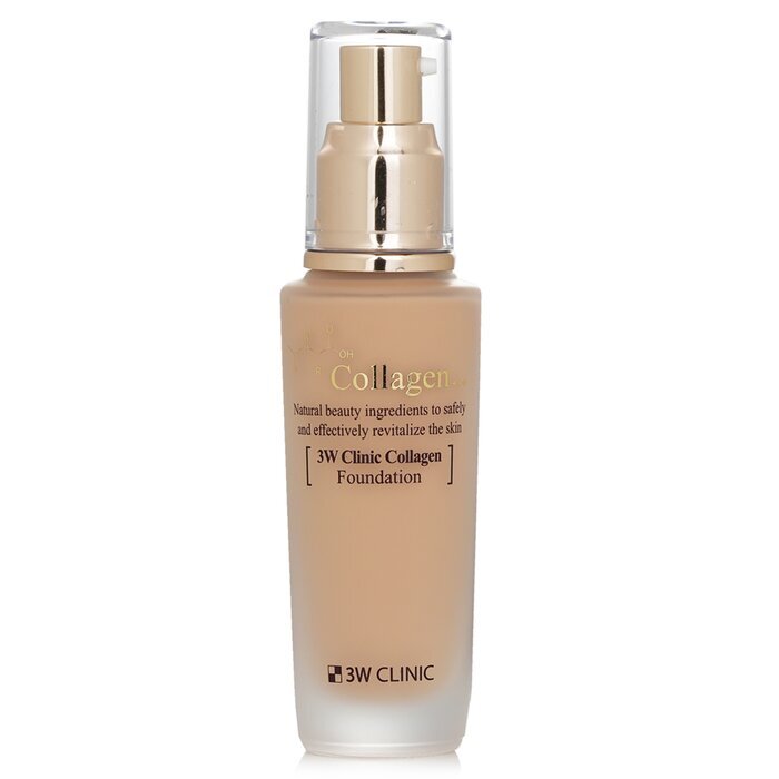 3W Clinic Collagen Foundation - Nr. 23 (Natural Beige) 50 ml/1,67 oz