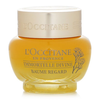 L'Occitane Immortelle Divine Eye Balm – Ultimativer Augenbalsam für die Jugend, 15 ml
