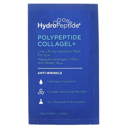 HydroPeptide Polypeptide Collagen+ Line Lifting Hydrogel-Maske für die Augen, 8 Behandlungen