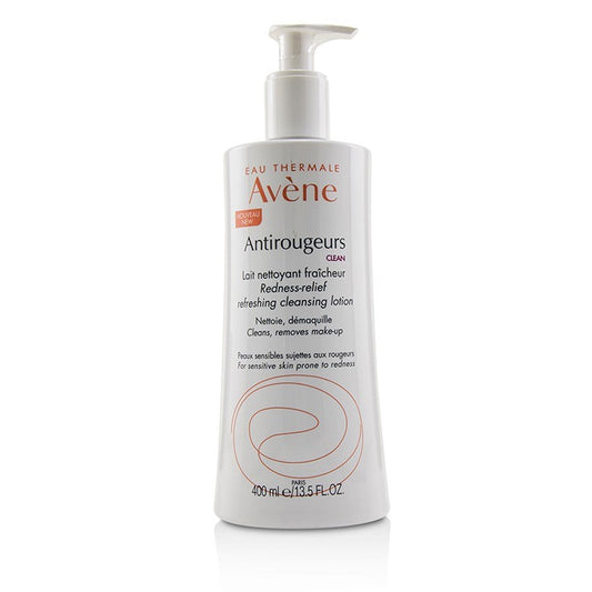 Avene Antirougeurs Clean Redness-Relief Erfrischende Reinigungslotion – Für empfindliche, zu Rötungen neigende Haut, 400 ml