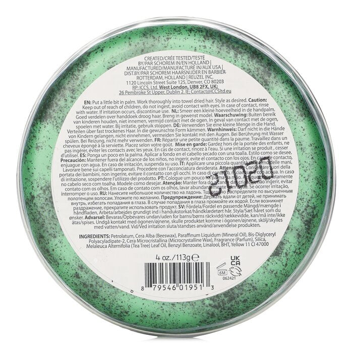 Reuzel Green Pomade (Grease Medium Hold) 113g/4oz