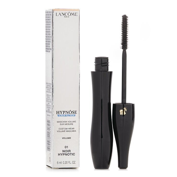 Lancome Hypnose Waterproof Custom Wear Volume Mascara – 01 Noir Hypnotic, 6 ml
