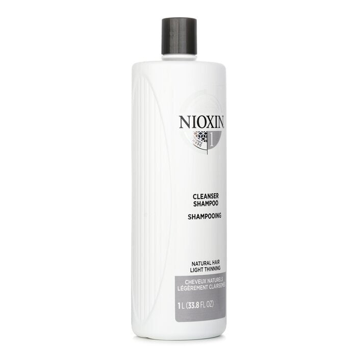 Nioxin Derma Purifying System 1 Reinigungsshampoo (natürliches Haar, leichte Ausdünnung) 1000 ml