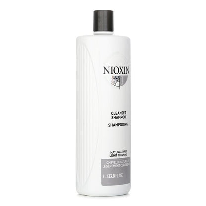 Nioxin Derma Purifying System 1 Reinigungsshampoo (natürliches Haar, leichte Ausdünnung) 1000 ml