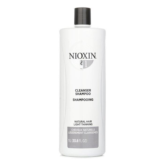 Nioxin Derma Purifying System 1 Reinigungsshampoo (natürliches Haar, leichte Ausdünnung) 1000 ml