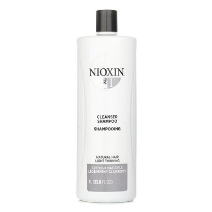 Nioxin Derma Purifying System 1 Reinigungsshampoo (natürliches Haar, leichte Ausdünnung) 1000 ml