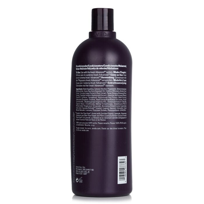 Aveda Invati Advanced Thickening Conditioner – Lösungen für dünner werdendes Haar, reduziert Haarausfall, 1000 ml/33,8 oz