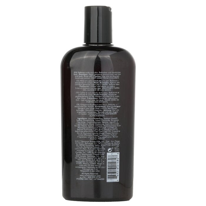 American Crew Men 3-IN-1 Teebaum-Shampoo, Spülung und Duschgel 450ml/15,2oz