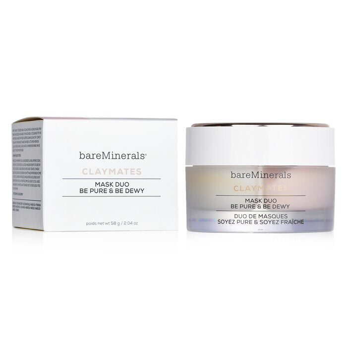 BareMinerals Claymates Be Pure &amp; Be Dewy Masken-Duo 58 g/2,04 oz