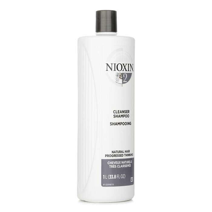 Nioxin Derma Purifying System 2 Cleanser Shampoo (Natural Hair, Progressed Thinning) 1000ml/33.8oz