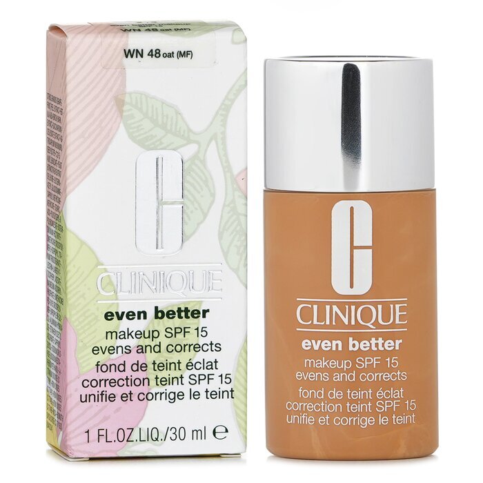 Clinique Even Better Makeup SPF15 (trockene Mischhaut bis fettige Mischhaut) – WN 48 Oat, 30 ml/1 oz