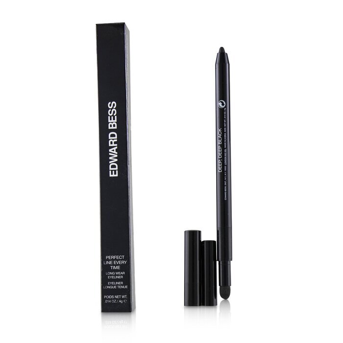 Edward Bess Perfect Line Every Time Eyeliner mit langanhaltender Wirkung – Nr. 01 Deep, Deep Black, 0,4 g/0,014 oz