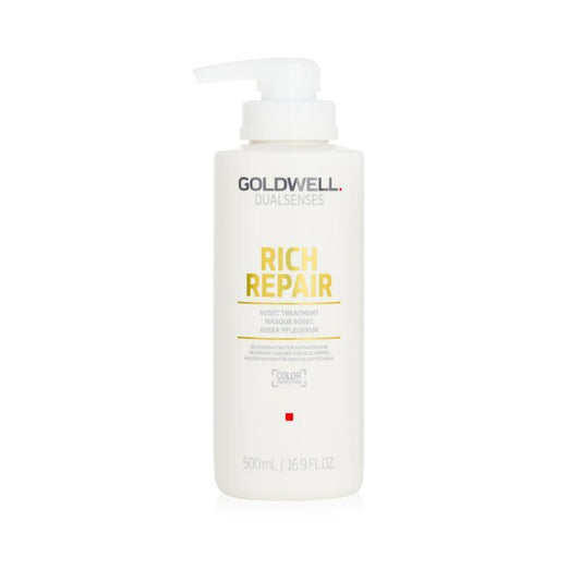 Goldwell Dual Senses Rich Repair 60Sec Treatment (Regeneration für strapaziertes Haar) 500ml/16.9oz