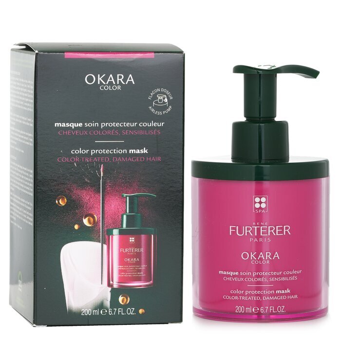 Rene Furterer Okara Color Color Protection Mask (Color-Treated, Damaged Hair) 200ml/6.7oz