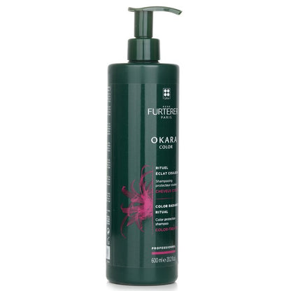 Rene Furterer Okara Color Color Radiance Ritual Farbschutzshampoo - coloriertes Haar (Salonprodukt) 600ml/20.2oz