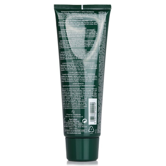 Rene Furterer Curbicia Purifying Ritual Purifying Clay Shampoo - Oily Scalp (Salon Product) 250ml/9oz