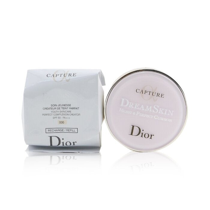 Christian Dior Capture Dreamskin Moist &amp; Perfect Cushion SPF 50 mit zusätzlicher Nachfüllung - Nr. 000 2x15g/0,5oz