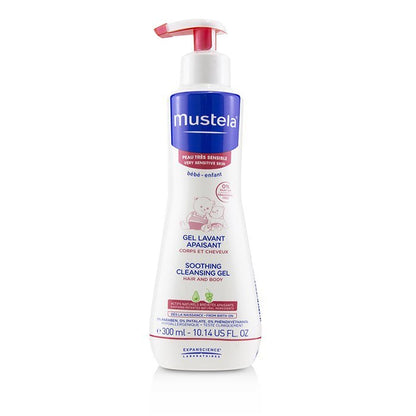 Mustela Soothing Cleansing Gel For Very Sensitive Skin - Hair & Body 300ml