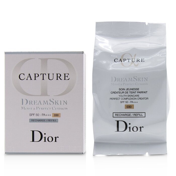 Christian Dior Capture Dreamskin Moist &amp; Perfect Cushion SPF 50 Nachfüllung - Nr. 030 (Mittelbeige) 15 g/0,5 oz