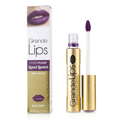 Grande Cosmetics (GrandeLash) GrandeLIPS Plumping Liquid Lipstick (Semi Matte) -  Razzle Berry 4g