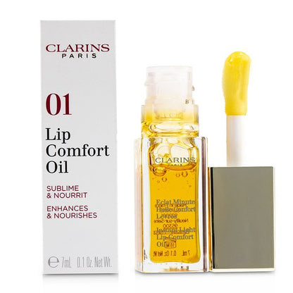 Clarins Lip Comfort Oil – Nr. 01 Honig, 7 ml