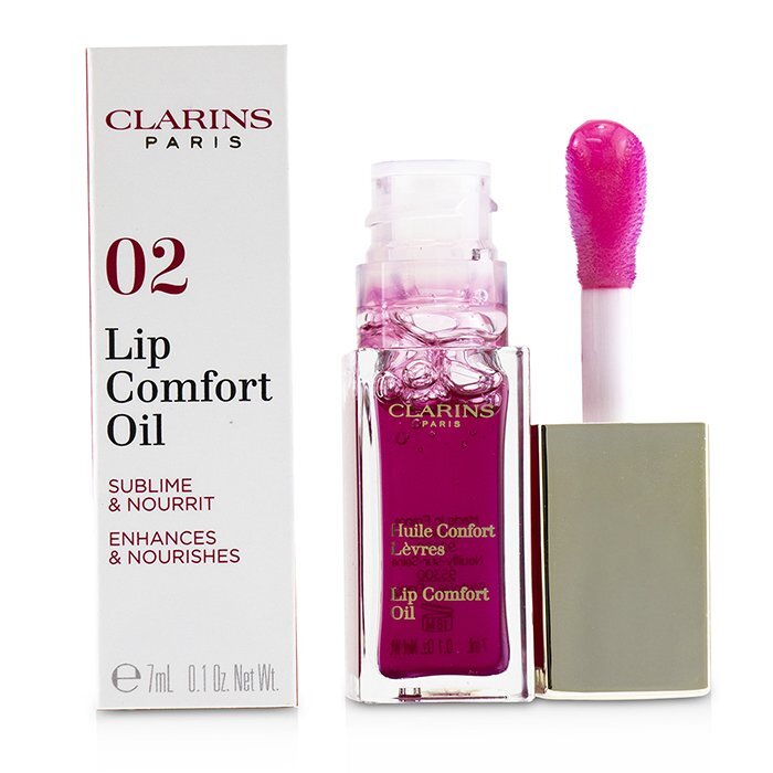 Clarins Lip Comfort Oil – Nr. 02 Himbeere, 7 ml